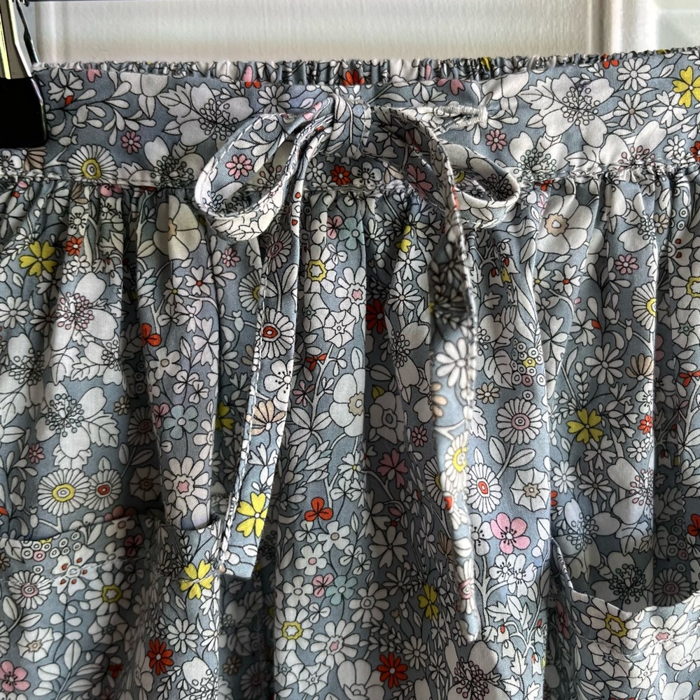 •Nellie Quats• 100% Linen Floral Skirt - Size 18-24 Months - Picture 3 of 7